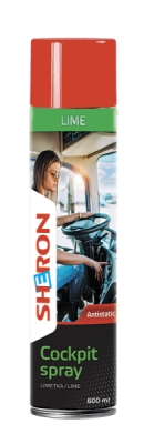 SHERON Cockpit spray 600 ml limetka