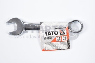 Očko-plochý klíč 13 mm YATO YT-4906