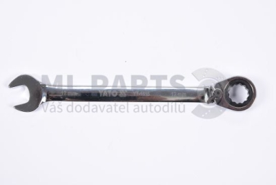 Očko-plochý klíč s ráčnou 12 mm YATO YT-1655