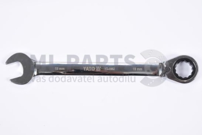 Klíč očko-plochý s ráčnou 19 mm YATO YT-1662