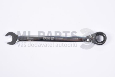 Klíč očko-plochý s ráčnou 10 mm YATO YT-1653