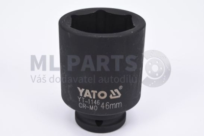 Nástavec rázový dlouhý 3/4'' 46 mm YATO YT-1146
