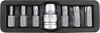 kpl.kluczy spec.TORX z otw.7cz T25-T55