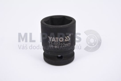 Nástavec rázový 1/2'' 22 mm YATO YT-1012