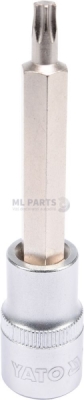 Nástavec TORX 1/2" T30 L100 mm YATO YT-04323