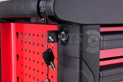 Dílenský vozík s nářadím 177 kusů YATO YT-5530