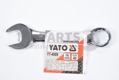 Klíč očko-plochý 16 mm YATO YT-4909
