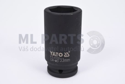 Nástavec rázový dlouhý 3/4'' 33 mm YATO YT-1133