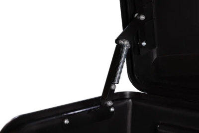Přepravní box na tažné zařízení TowBox V5 Swing L, černý, výklopný