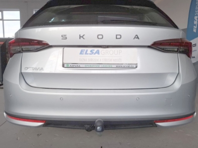 Tažné zařízení Škoda Octavia sedan 2013-2020 (III), pevné, Galia