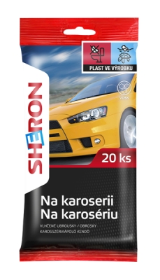SHERON Ubrousky na karoserii 20 ks - new
