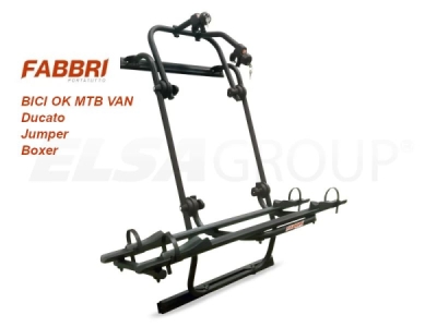 Nosič kol Bici OK MTB Van Black - Ducato/Jumper/Boxer na 2 kola, na zadní dveře