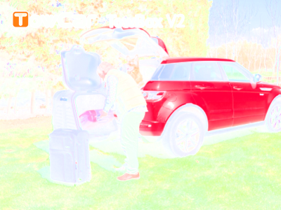 Přepravní box na tažné zařízení TowBox V2 černý