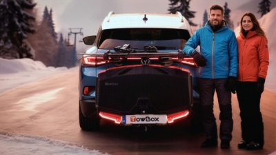 Rozšíření o nosič lyží (4 páry) na TowBox EVO / V5 / Swing, TopSki