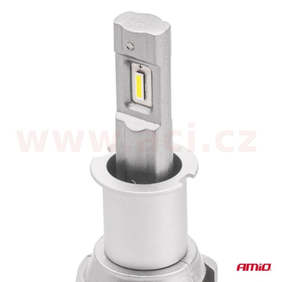 LED H3 40W - bílá 5x1,5W (patice PK22s), sada 2 ks