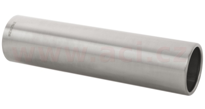 koncovka výfuku nerezová kulatá, vnější průměr 90mm, délka 350mm, vnitřní průměr 87mm ASSO