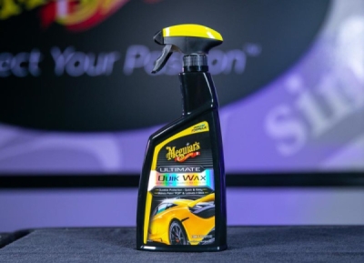 Meguiar's Ultimate Quik Wax - vylepšený polymerový rychlý vosk, v rozprašovači, 473 ml