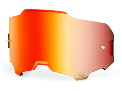 plexi ARMEGA, 100% (červené chrom, Anti-fog)