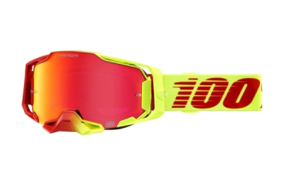 ARMEGA 100% brýle Solaris, HIPER červené plexi