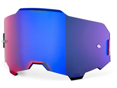 plexi ARMEGA, 100% (HIPER modré zrcadlové, Anti-fog)