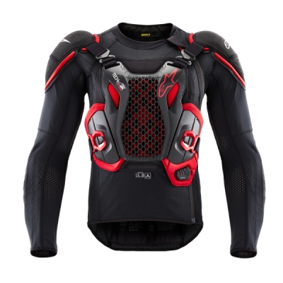 airbagová vesta TECH-AIR®OFF-ROAD system, ALPINESTARS (černá/červená, vel. M)