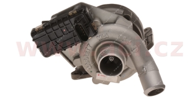 turbodmychadlo GARRETT model GTA2052V, originální díl repasovaný firmou TURBOCHARGER (+ vratná část 1750 Kč/70 €)