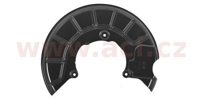 prachový štít předního brzdového kotouče (pro brzdový kotouč 280x22 mm) ORIGINÁL, L