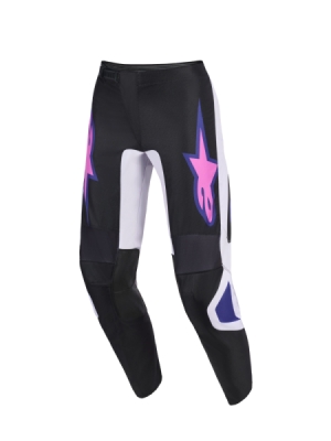 kalhoty FLUID GRID, ALPINESTARS (černá/světle šedá/fialová, vel. 32)