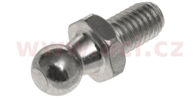kulový čep plynové vzpěry (průměr čepu 10 mm, výška 12 mm, závit M8, délka závitu 13 mm)