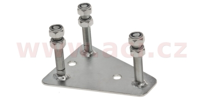 držák rezervy pro kolo s kol. roztečí 5x112 mm, montáž na bok/čelo přívěsu