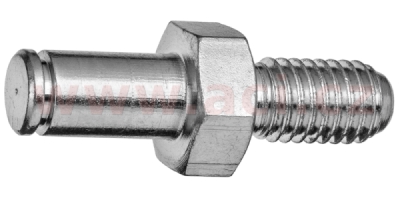 čep plynové vzpěry (průměr čepu 8 mm, výška 15 mm, celková délka 36 mm)