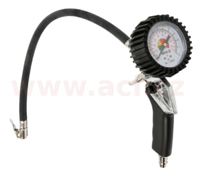 plnič pneu 0.8 mPa s manometrem 1-12 bar YATO