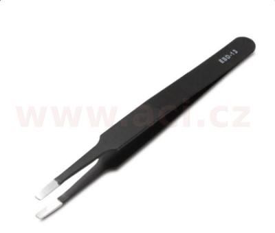 pinzeta ESD-13 nerezová antimagnetická, l. 135mm
