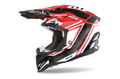 přilba AVIATOR 3.0 League, AIROH (červená, vel. XS) 2023