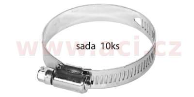 hadicová spona perforovaná typ W1, 155-178 mm (sada 10 ks)