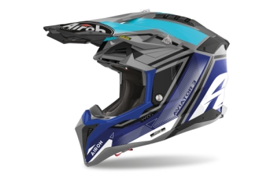 přilba AVIATOR 3.0 League, AIROH (modrá, vel. 2XL) 2023