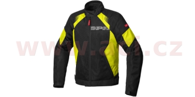 bunda FLASH EVO NET WINDOUT, SPIDI (černá/bílá/žlutá fluo, vel. S)