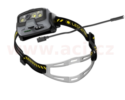 LED LENSER HF8R WORK - dobíjecí čelovka pracovní, dosvit 210 m, záruka 7 let