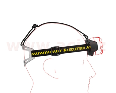 LED LENSER HF8R WORK - dobíjecí čelovka pracovní, dosvit 210 m, záruka 7 let