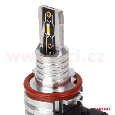 LED H8/H9/H11/H16 2x 21W - bílá (patice PGJ 19-5), sada 2 ks