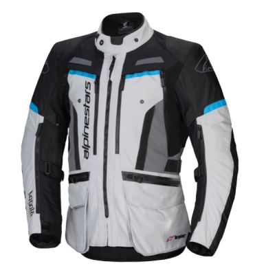 bunda BOGOTA PRO DRYSTAR, ALPINESTARS (šedá/černá/modrá, vel. 3XL)