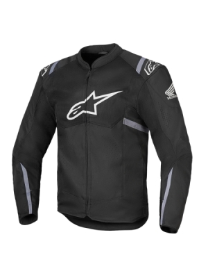 bunda T-SPS AIR V2 HONDA kolekce, ALPINESTARS (černá/šedá/bílá, vel. S)