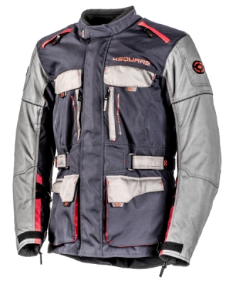 enduro bunda TRAILER, 4SQUARE - pánská (modrá,šedá,červená, vel. M) 2025