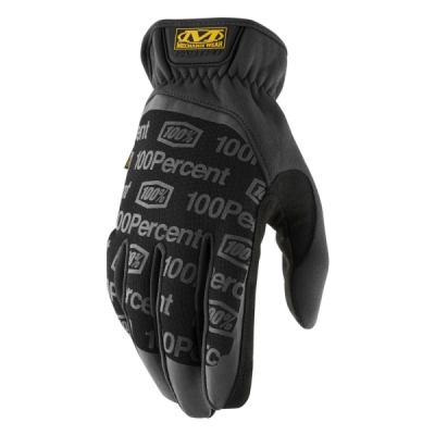 pracovní rukavice Mechanix/100% Fast Fit, 100% - USA (černá, vel. M)