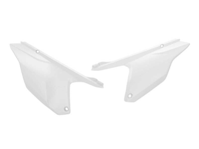 boční číslové tabulky TRIUMPH, RTECH (bílé) OEM barva