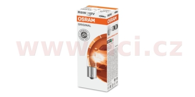 žárovka R5W 12V 5W (patice BA15s) OSRAM (sada 10 ks)