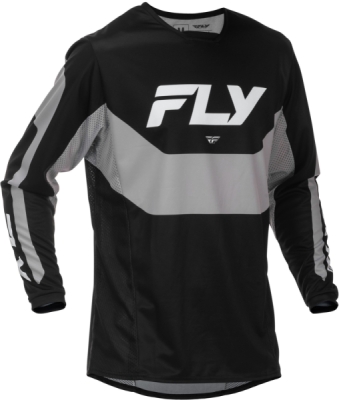 dres KINETIC, FLY RACING - USA 2026 (černá/šedá, vel. 2XL)