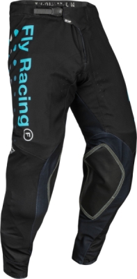kalhoty EVOLUTION DST. FLY RACING - USA 2024 (černá/modrá, vel. 38)