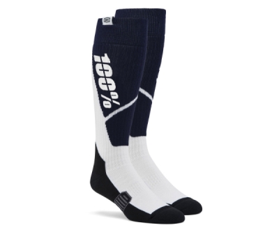ponožky TORQUE MX, 100% -USA (modrá/bílá, vel. S/M)