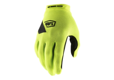 rukavice RIDECAMP, 100% - USA (fluo žlutá , vel. XL)